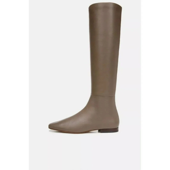 Vince Nella Women's Square Toe Leather Women's Boot Size 6.5 M (MSRP $595) - Picture 2 of 6